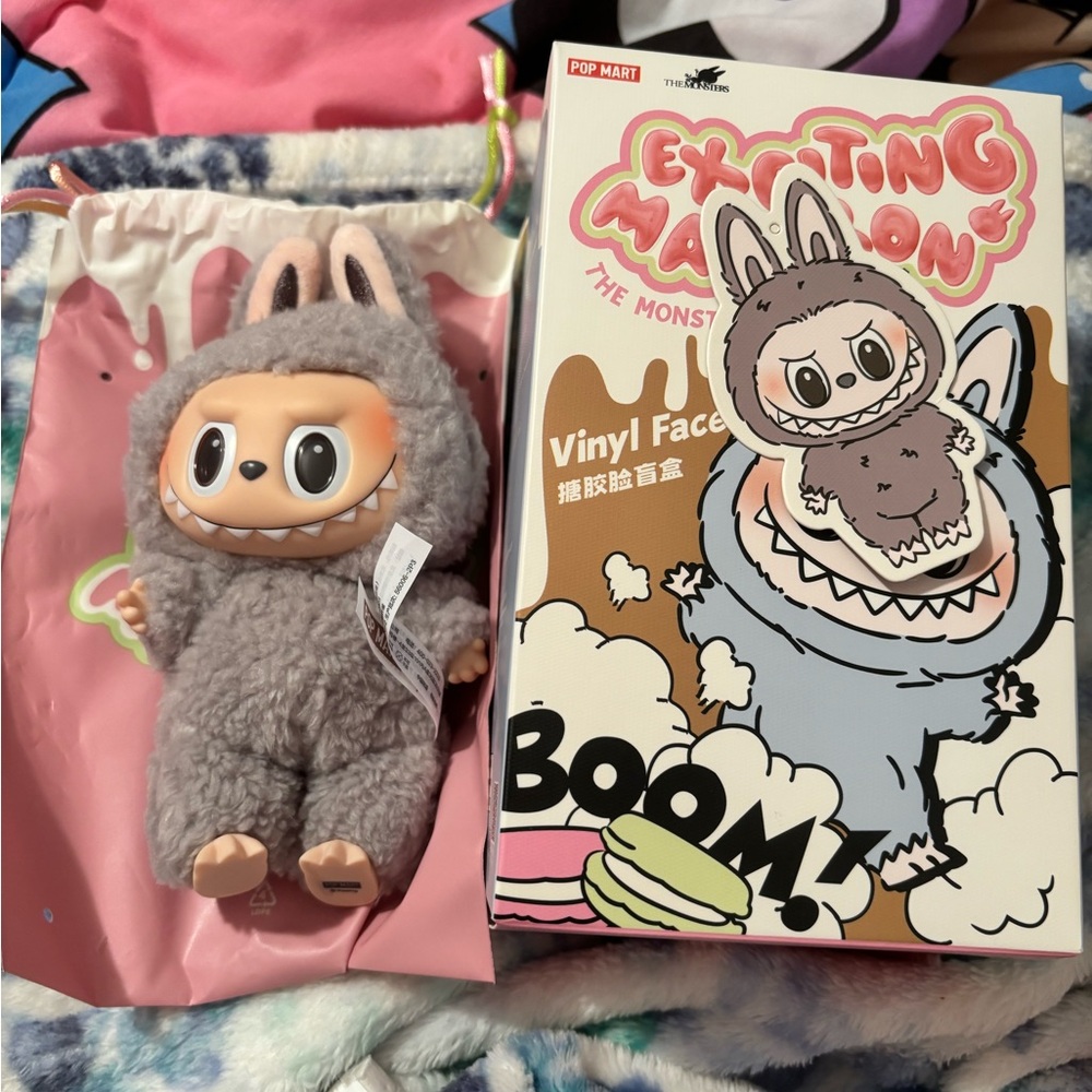 BNIB popmart sesame bean labubu